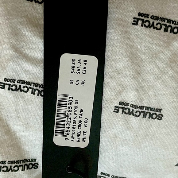 SoulCycle Renee Crop Tank - Picture 3 of 5